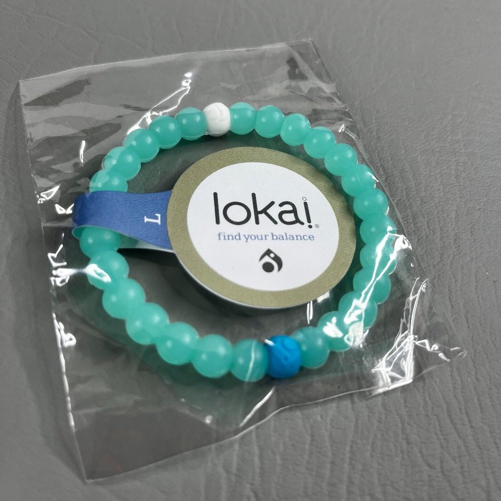 Lokai Bracelets Teal Blue Theme New Sealed NWT RARE Design